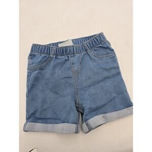 Girls High Rise Jean Shorts Cat And Jack 2T Preowned #b1